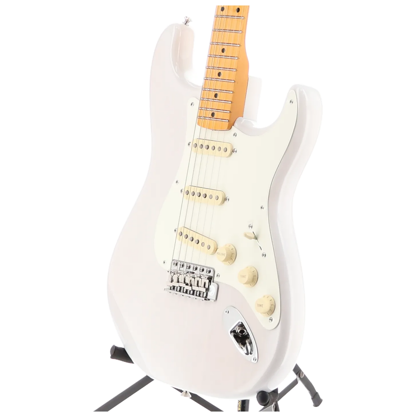 Eric Johnson Stratocaster, Maple Fingerboard, White Blonde (N6) (24536)