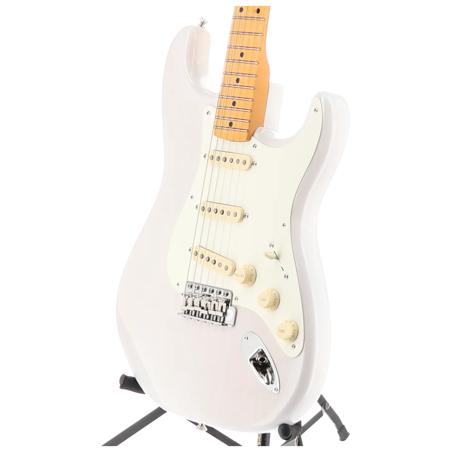 Eric Johnson Stratocaster, Maple Fingerboard, White Blonde (N6) (24536)