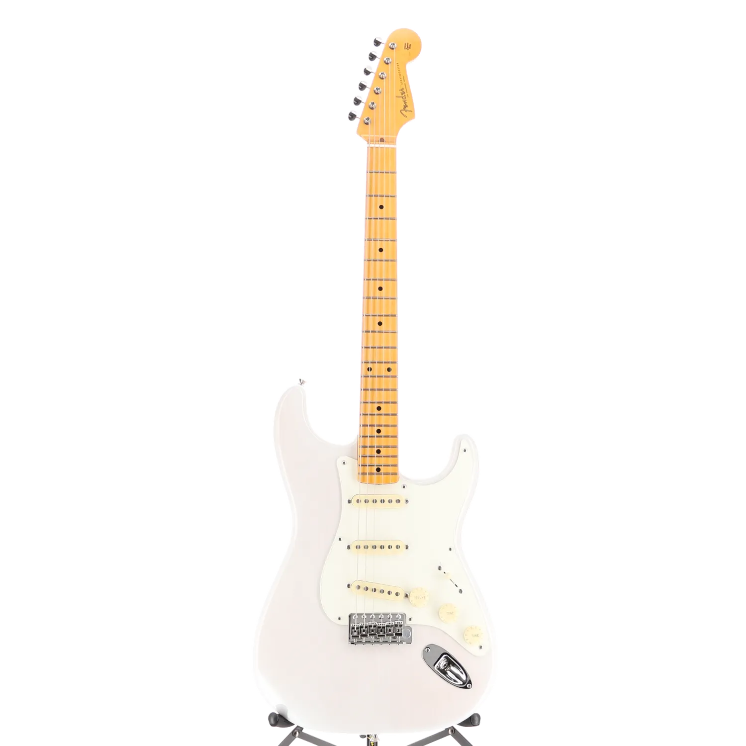 Eric Johnson Stratocaster, Maple Fingerboard, White Blonde (N6) (24536)