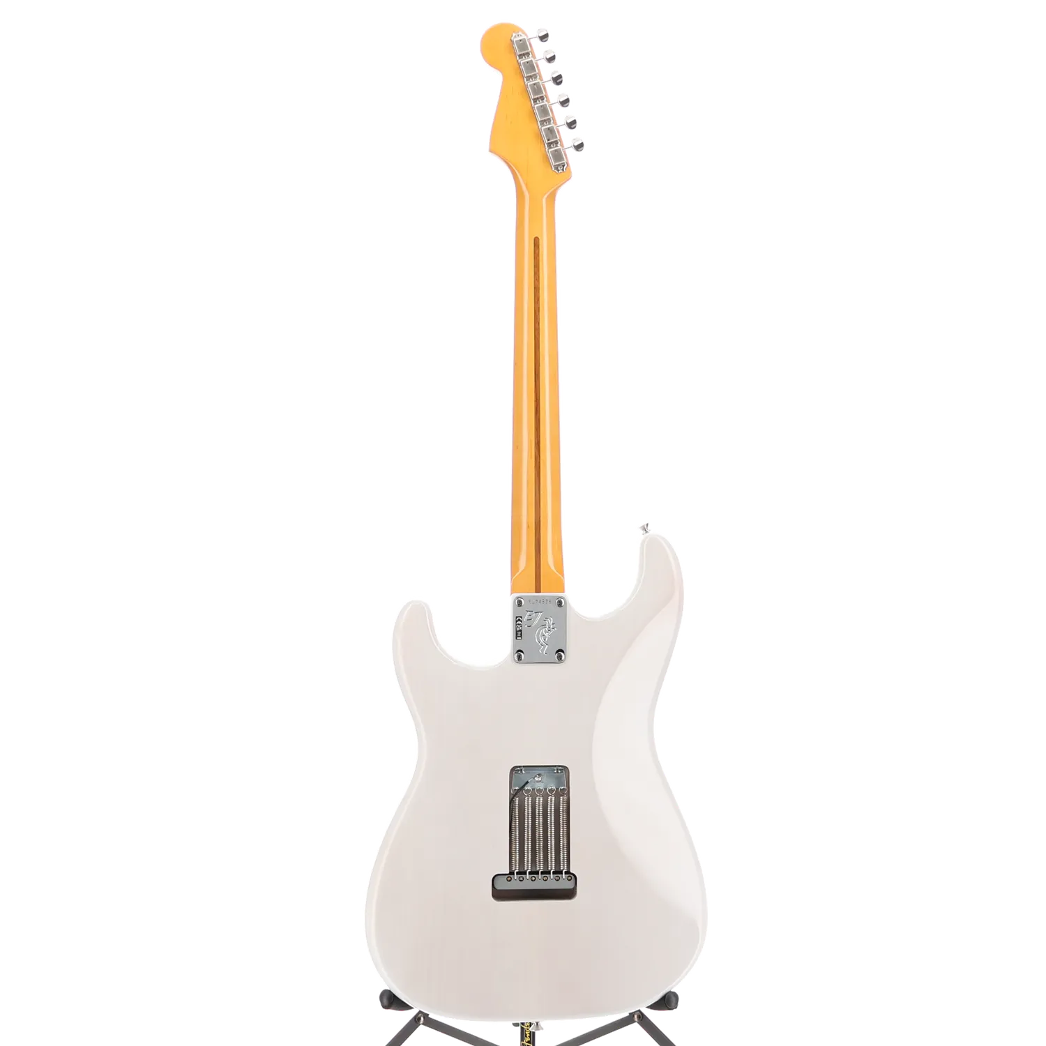 Eric Johnson Stratocaster, Maple Fingerboard, White Blonde (N6) (24536)