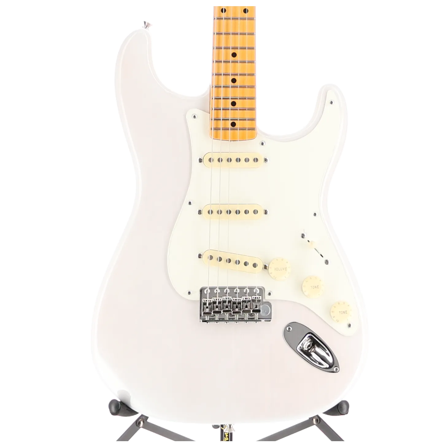 Eric Johnson Stratocaster, Maple Fingerboard, White Blonde (N6) (24536)