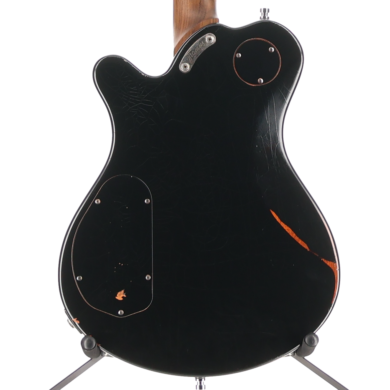 Framus Masterbuilt Custom Shop Panthera Studio - Heavy Relic Solid Black High Polish - 16-3092 (P1) (97116)