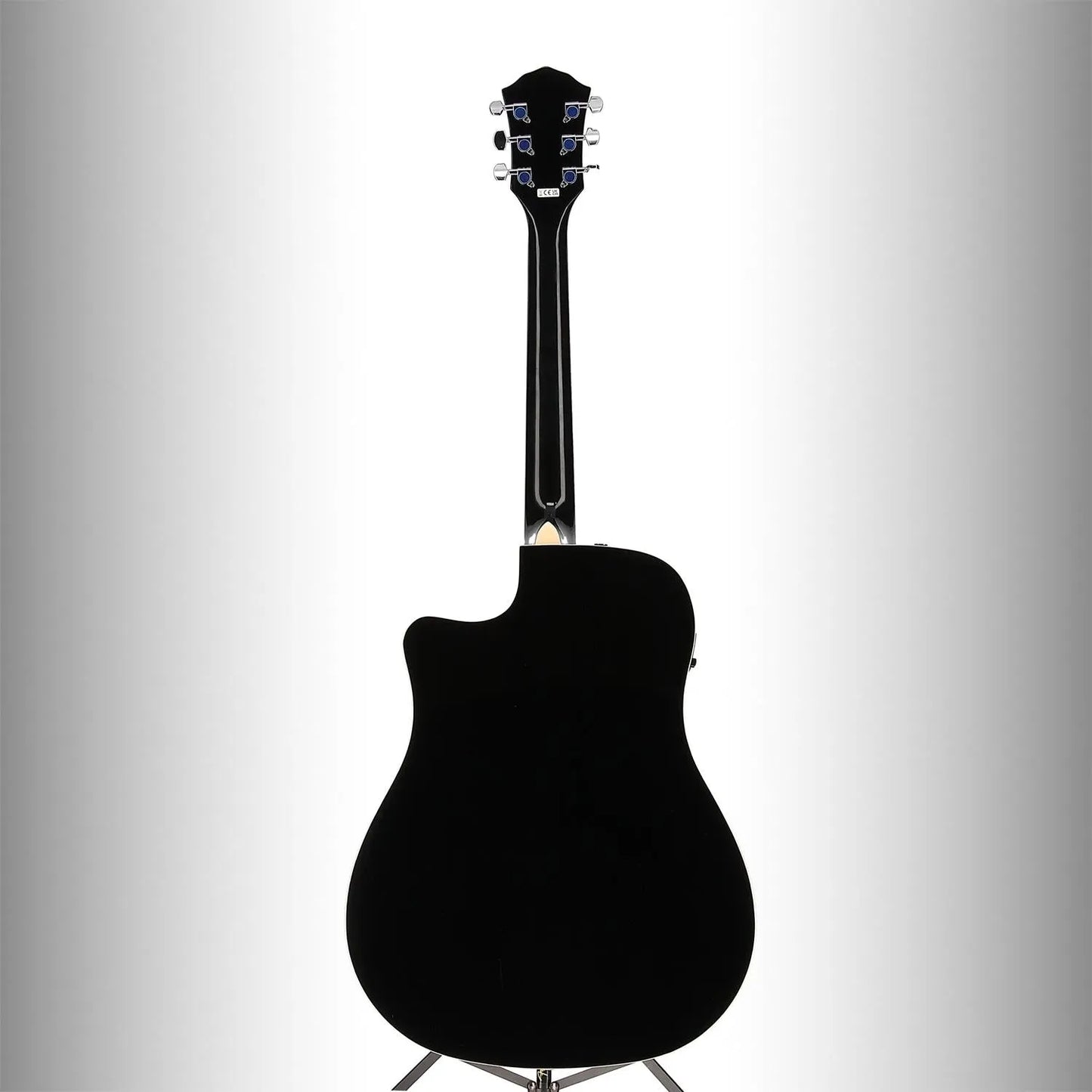 FA-125CE Dreadnought, Walnut Fingerboard, Black (OA12) (09387)