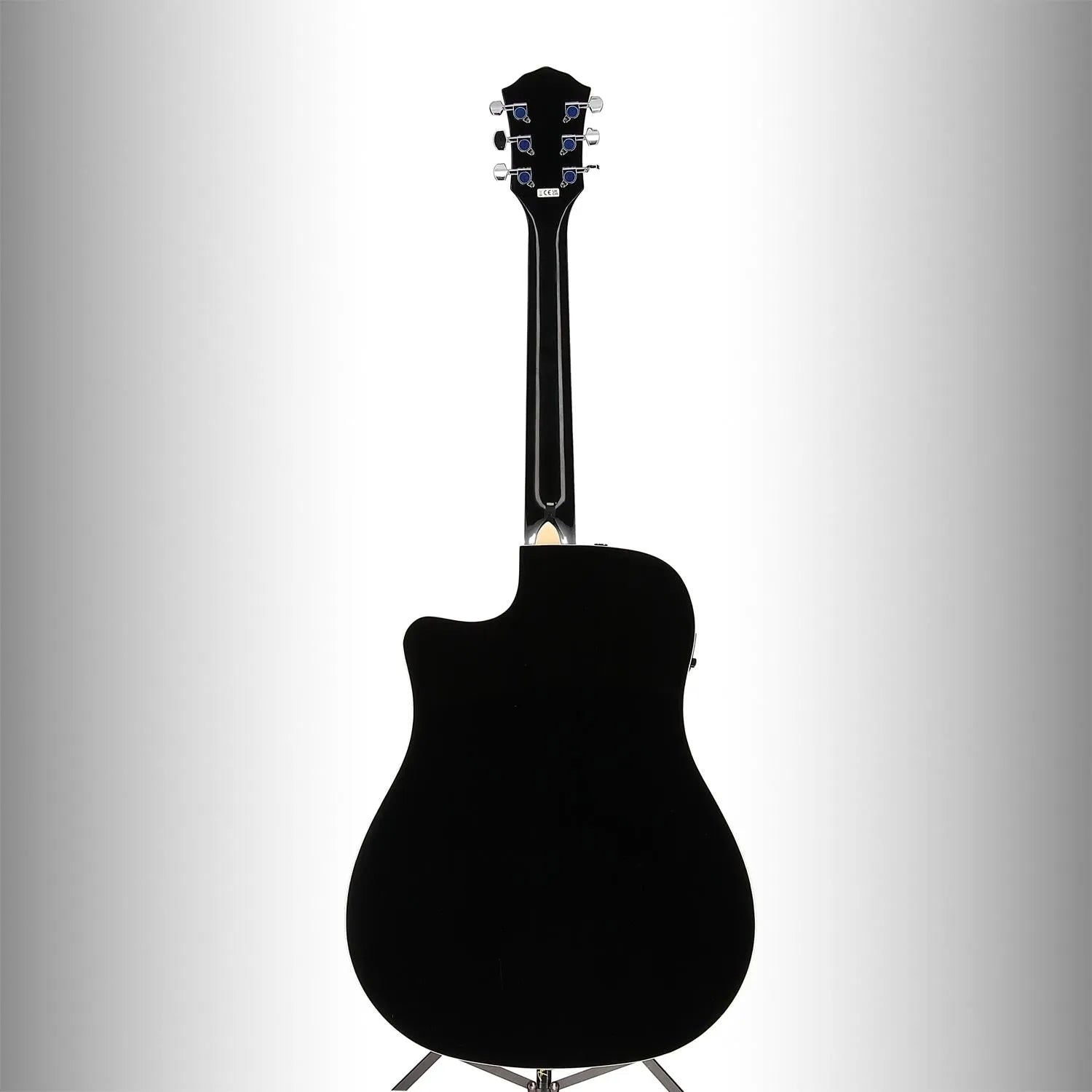 FA-125CE Dreadnought, Walnut Fingerboard, Black (OA12) (09387)