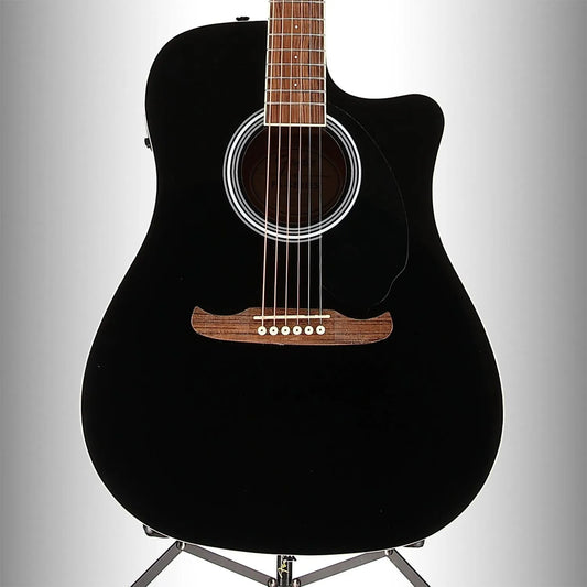 FA-125CE Dreadnought, Walnut Fingerboard, Black (OA12) (09387)