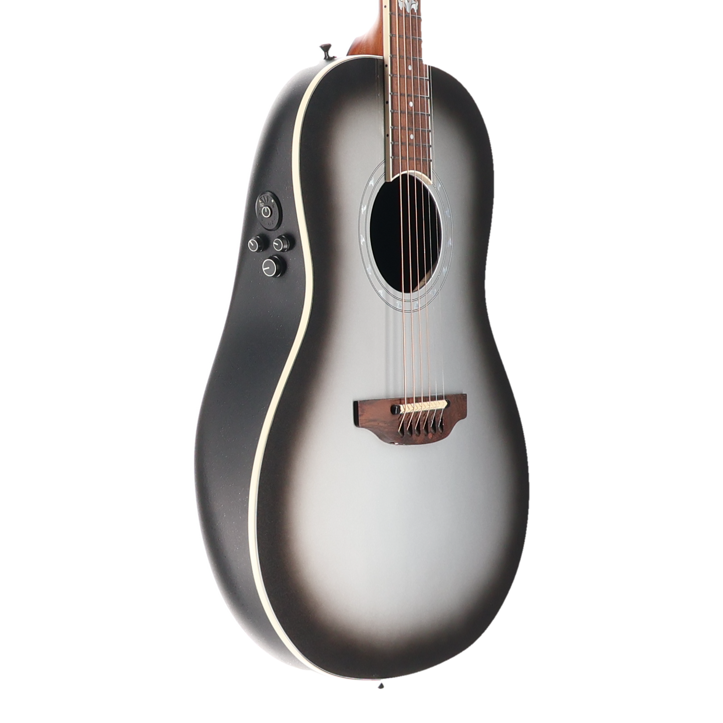 Ovation Pro Series Ultra Mid-Depth Non-Cutaway - Silver Shadow (E2) (11485)