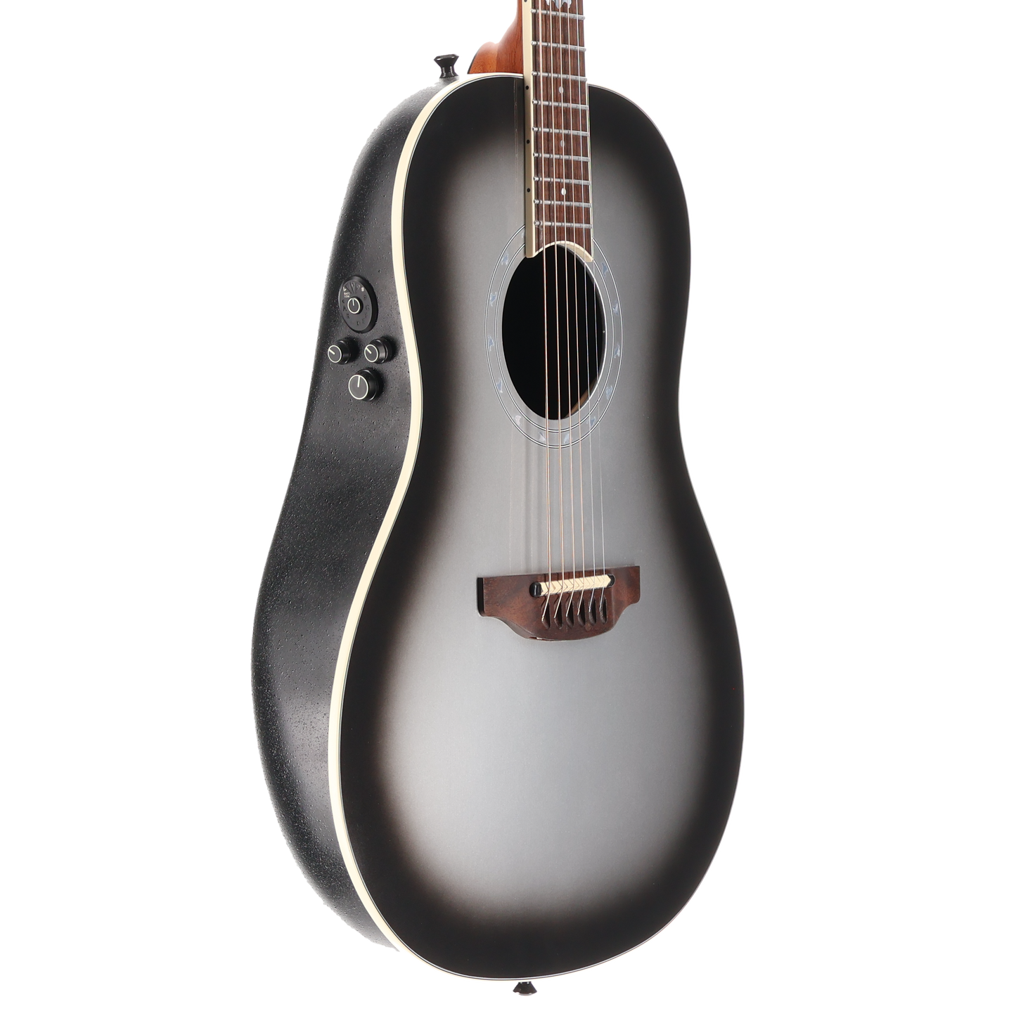 Ovation Pro Series Ultra Mid-Depth Non-Cutaway - Silver Shadow (BB6) (11513)
