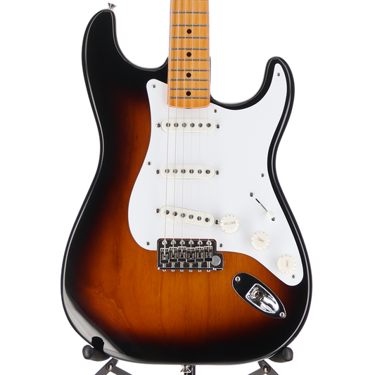 Fender 70th Anniversary American Vintage II 1954 Stratocaster, 2-Color Sunburst, Pro Setup (P5) (00671)