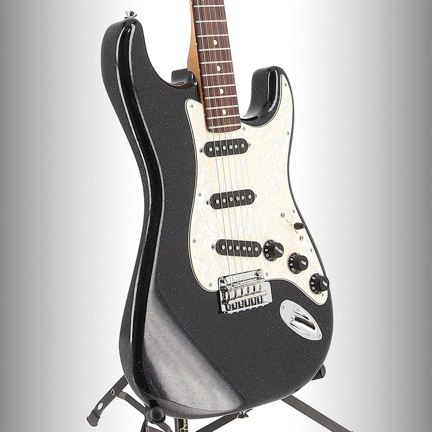 Fender 70th Anniversary Player Stratocaster, Rosewood Fingerboard, Nebula Noir (C5) (02016)