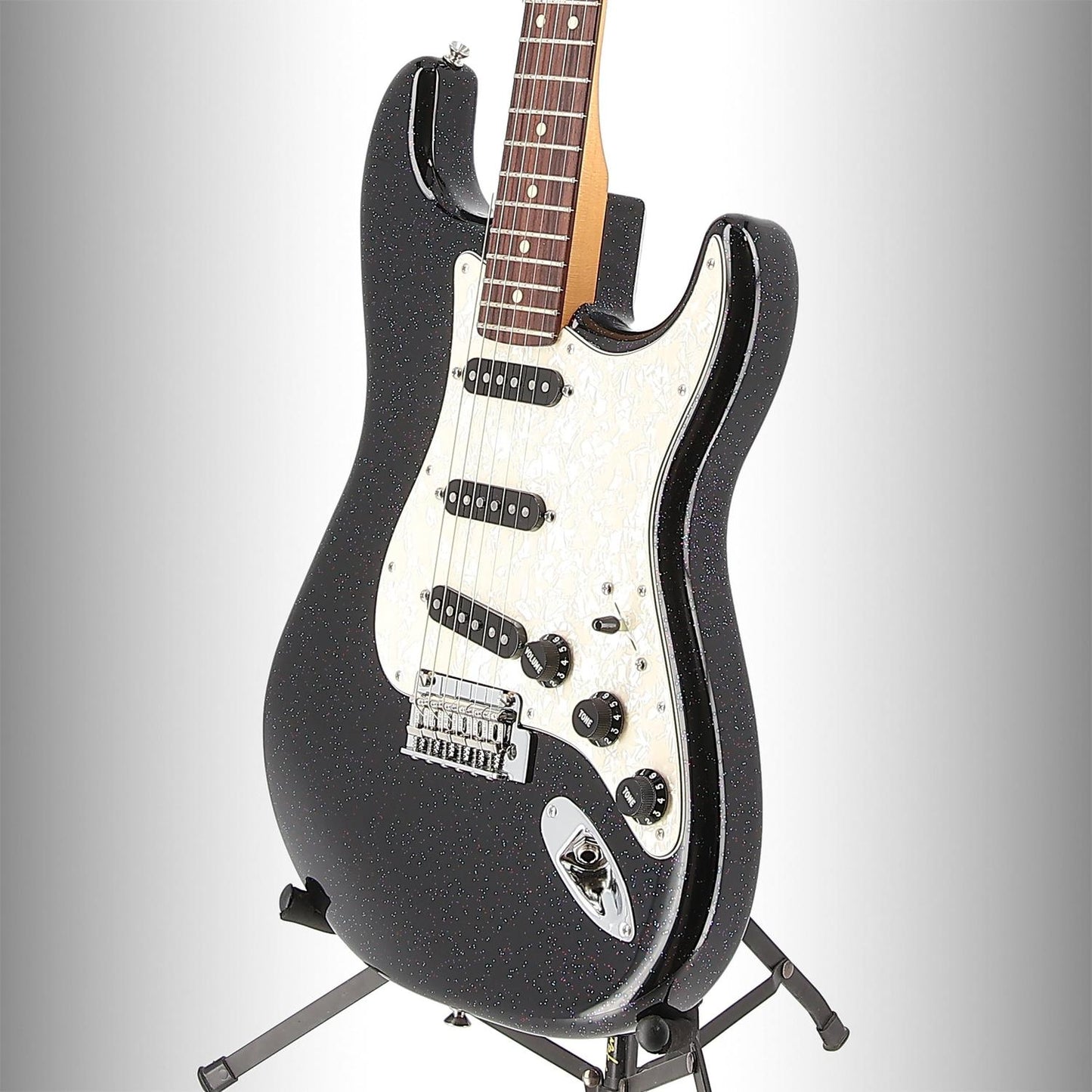 Fender 70th Anniversary Player Stratocaster, Rosewood Fingerboard, Nebula Noir (C5) (02016)