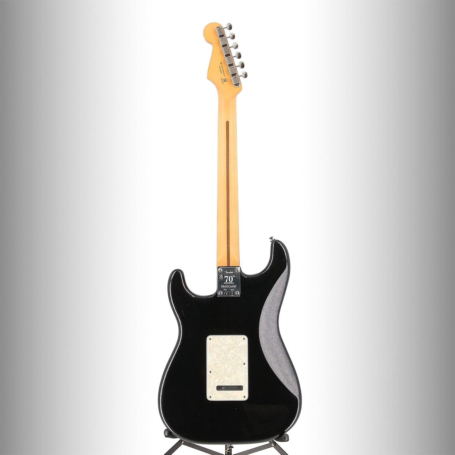 Fender 70th Anniversary Player Stratocaster, Rosewood Fingerboard, Nebula Noir (C5) (02016)