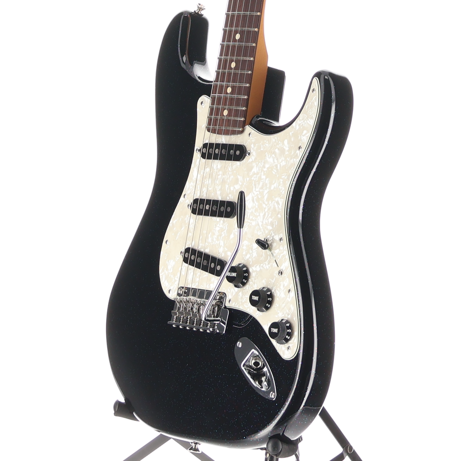 Fender 70th Anniversary Player Stratocaster, Rosewood Fingerboard, Nebula Noir (O7) (24475)