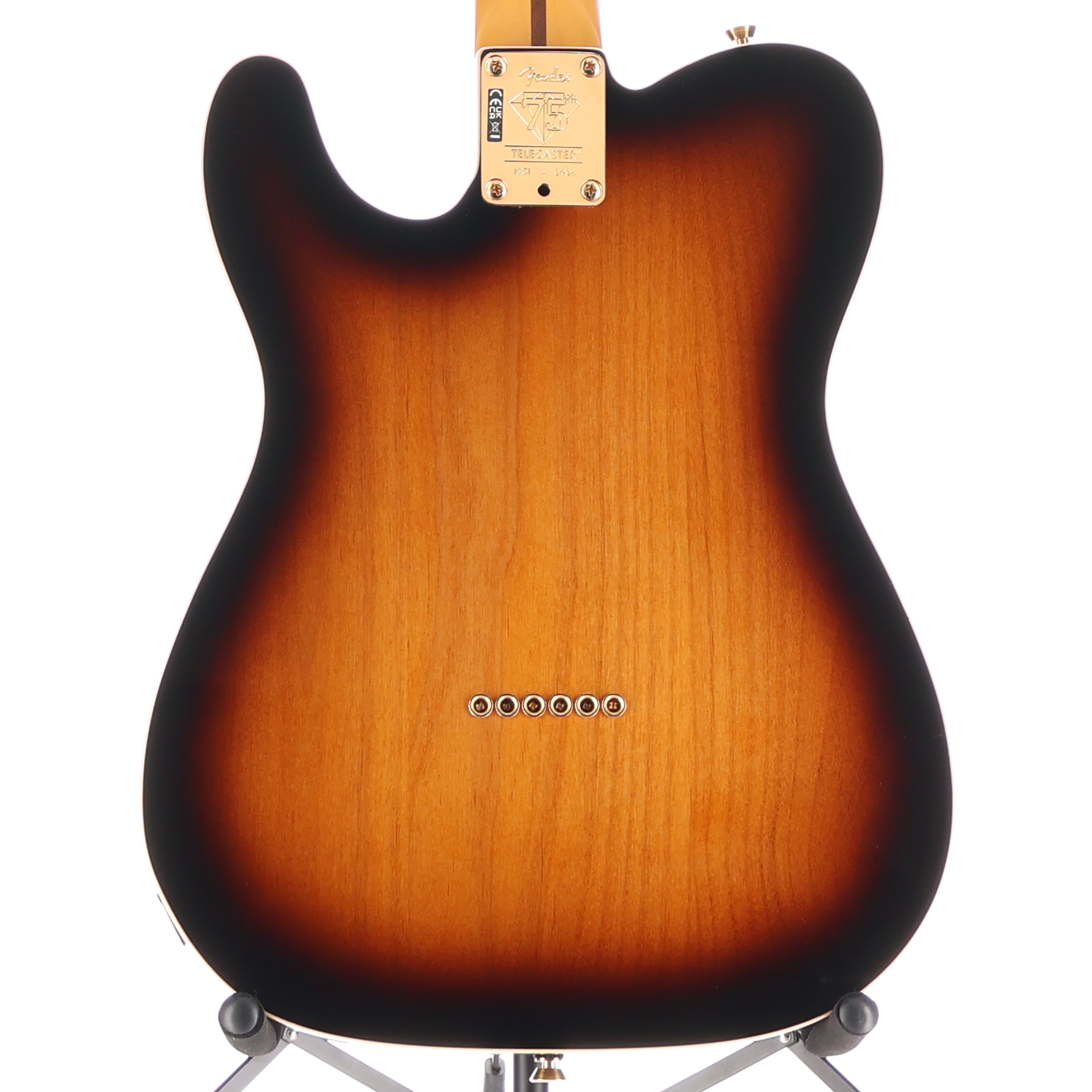 Fender 75th Anniversary American Professional II Custom Telecaster, Maple Fingerboard, 2-Color Sunburst (H10) (29457)