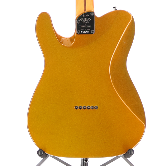 Fender 75th Anniversary American Ultra II Telecaster, Ebony Fingerboard, Liquid Gold (BB13) (27220)