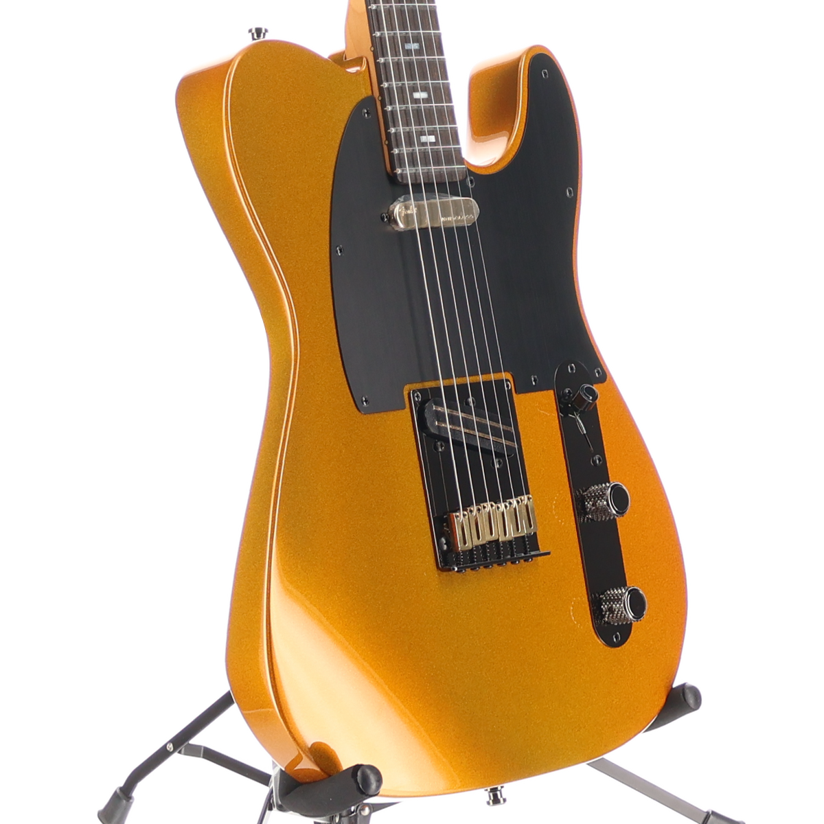 Fender 75th Anniversary American Ultra II Telecaster, Ebony Fingerboard, Liquid Gold (RC3) (01798)
