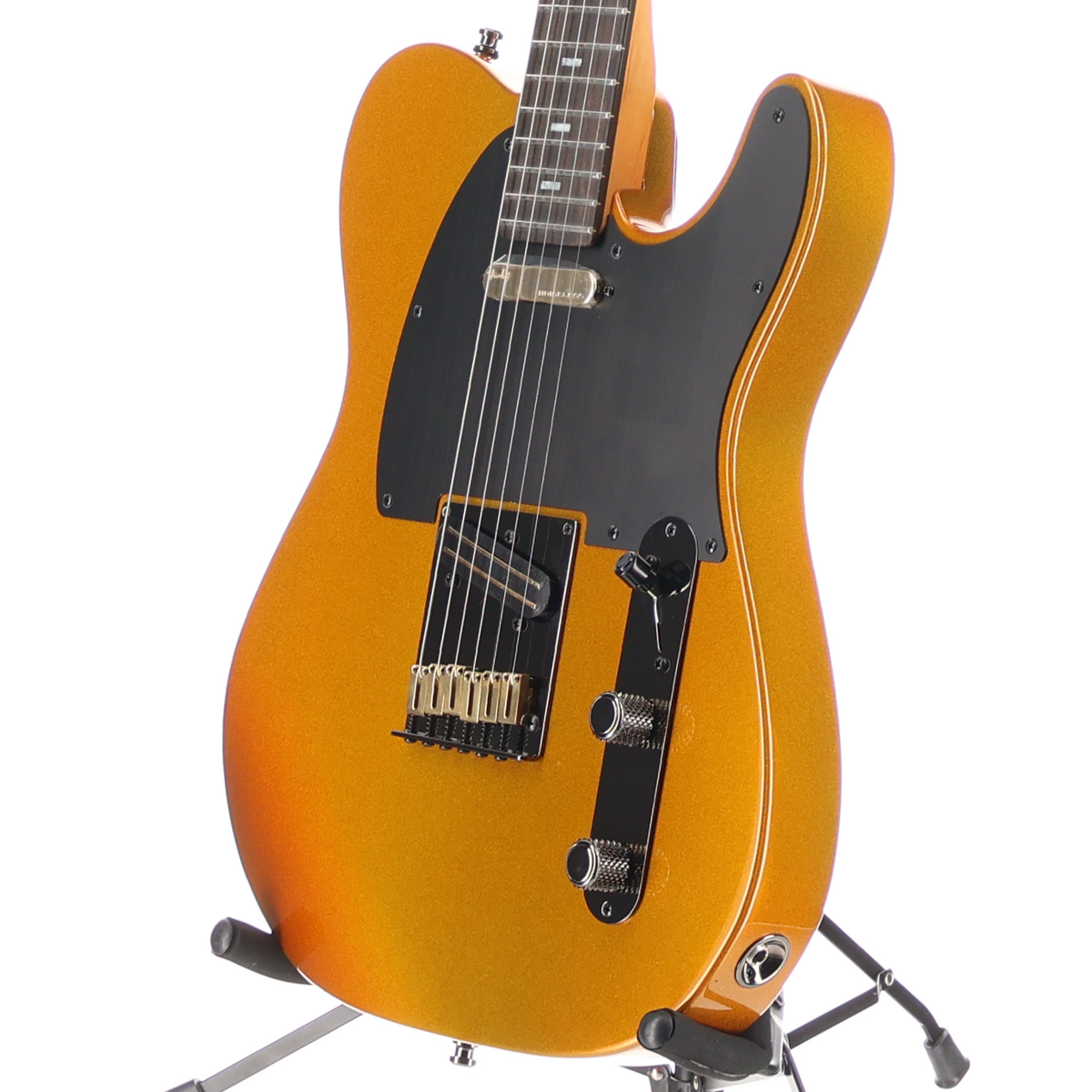 Fender 75th Anniversary American Ultra II Telecaster, Ebony Fingerboard, Liquid Gold (RC3) (01798)