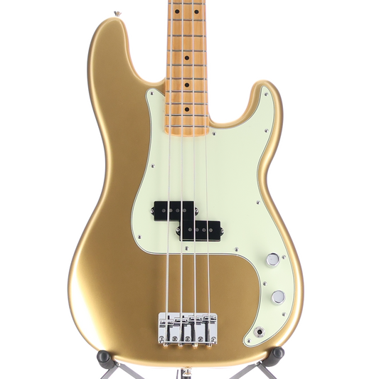 Fender 75th Anniversary Player II Precision Bass, Maple Fingerboard, Aztec Gold (V9) (13346)
