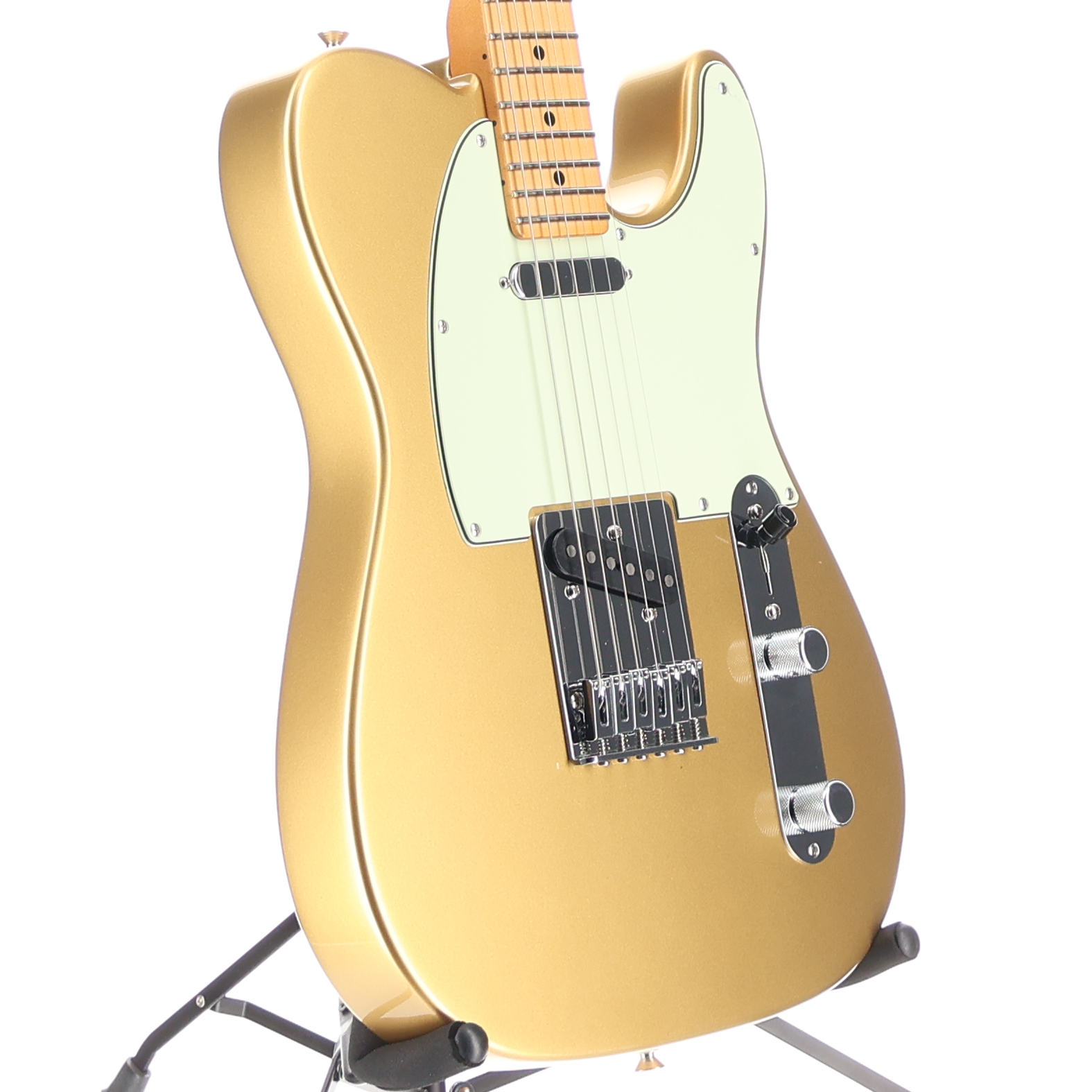 Fender 75th Anniversary Player II Telecaster, Maple Fingerboard, Aztec Gold (SR) (11063)