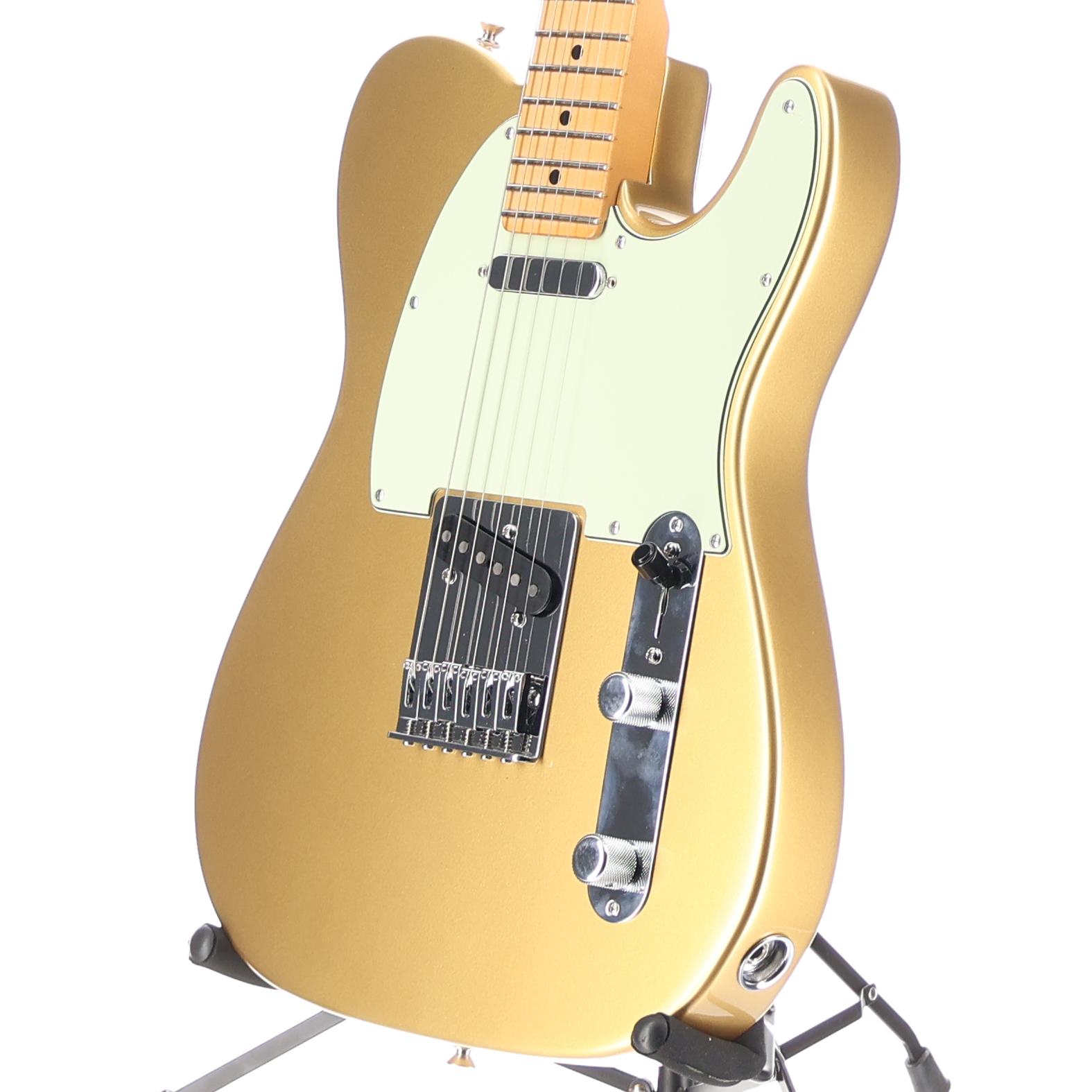 Fender 75th Anniversary Player II Telecaster, Maple Fingerboard, Aztec Gold (SR) (11063)