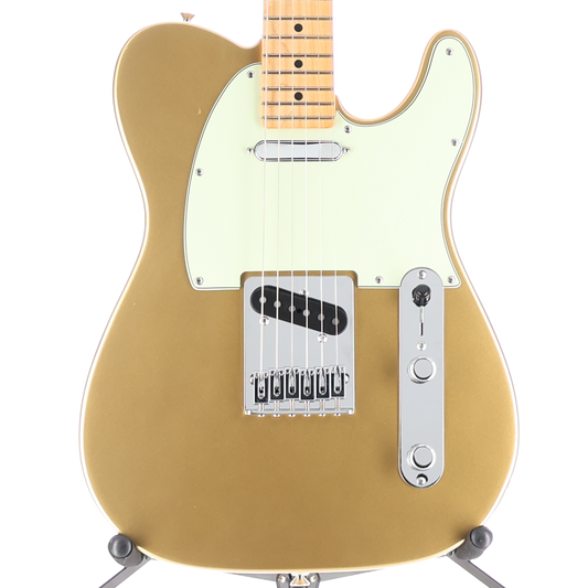 Fender 75th Anniversary Player II Telecaster, Maple Fingerboard, Aztec Gold (SR) (11075)