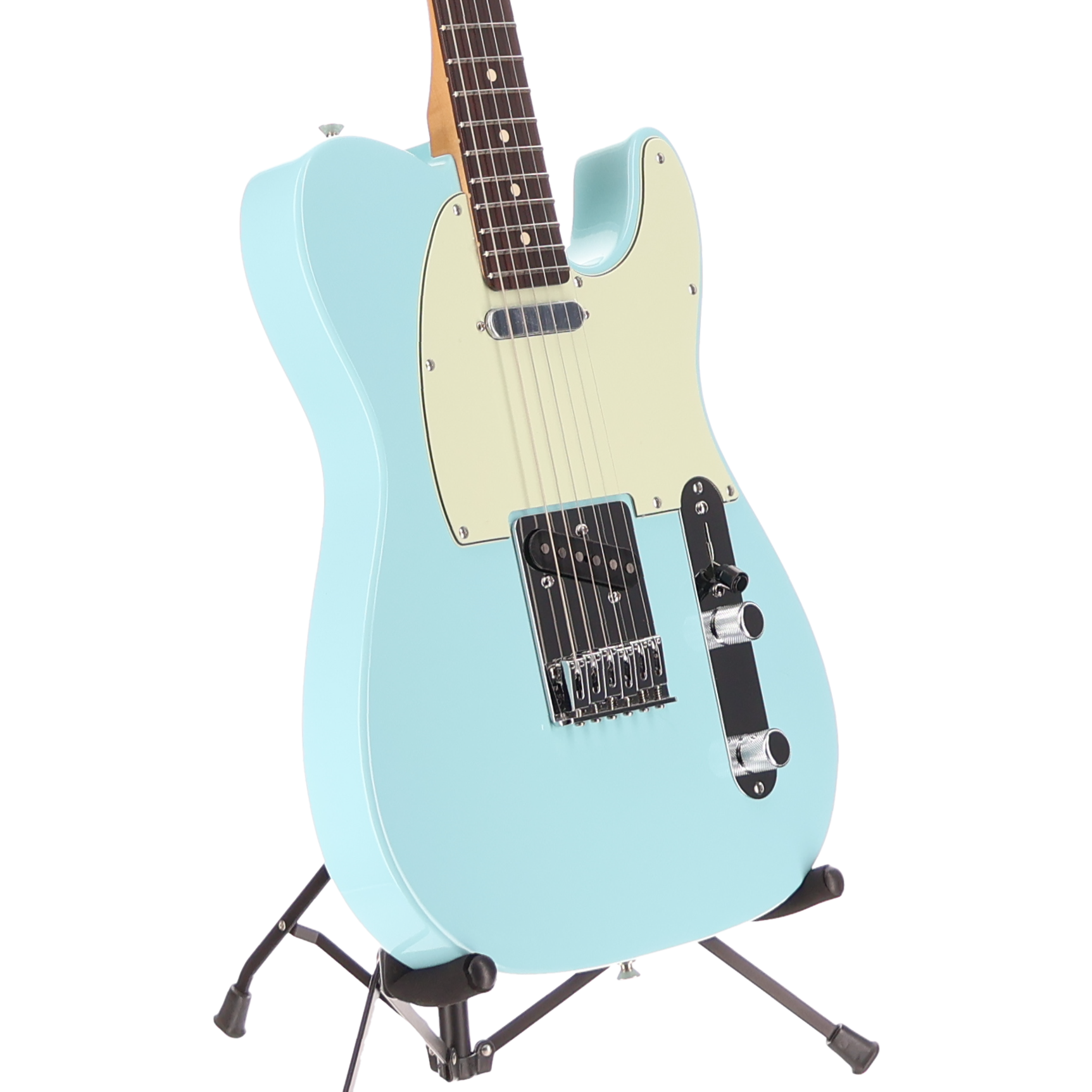 Fender 75th Anniversary Player II Telecaster, Rosewood Fingerboard. Daphne Blue (B2) (10039)