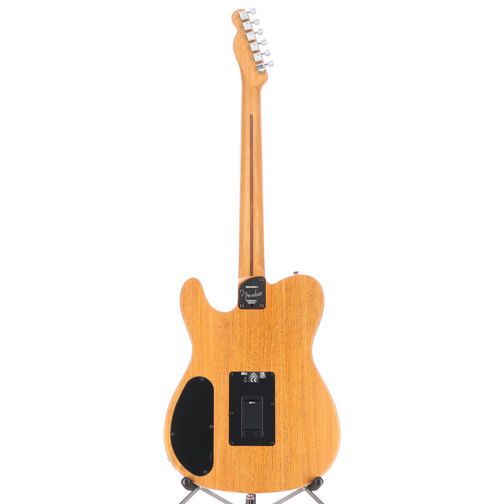Fender Acoustasonic Player Telecaster, Brushed Black, Plays Great (R13) (06017)