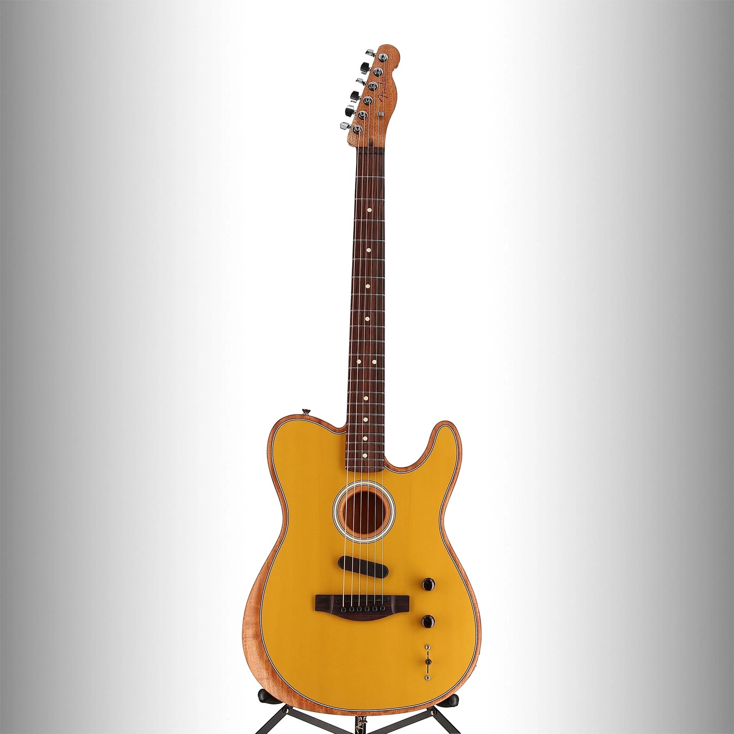 Fender Acoustasonic Player Telecaster, Rosewood Fingerboard, Butterscotch Blonde (F4) (04507)
