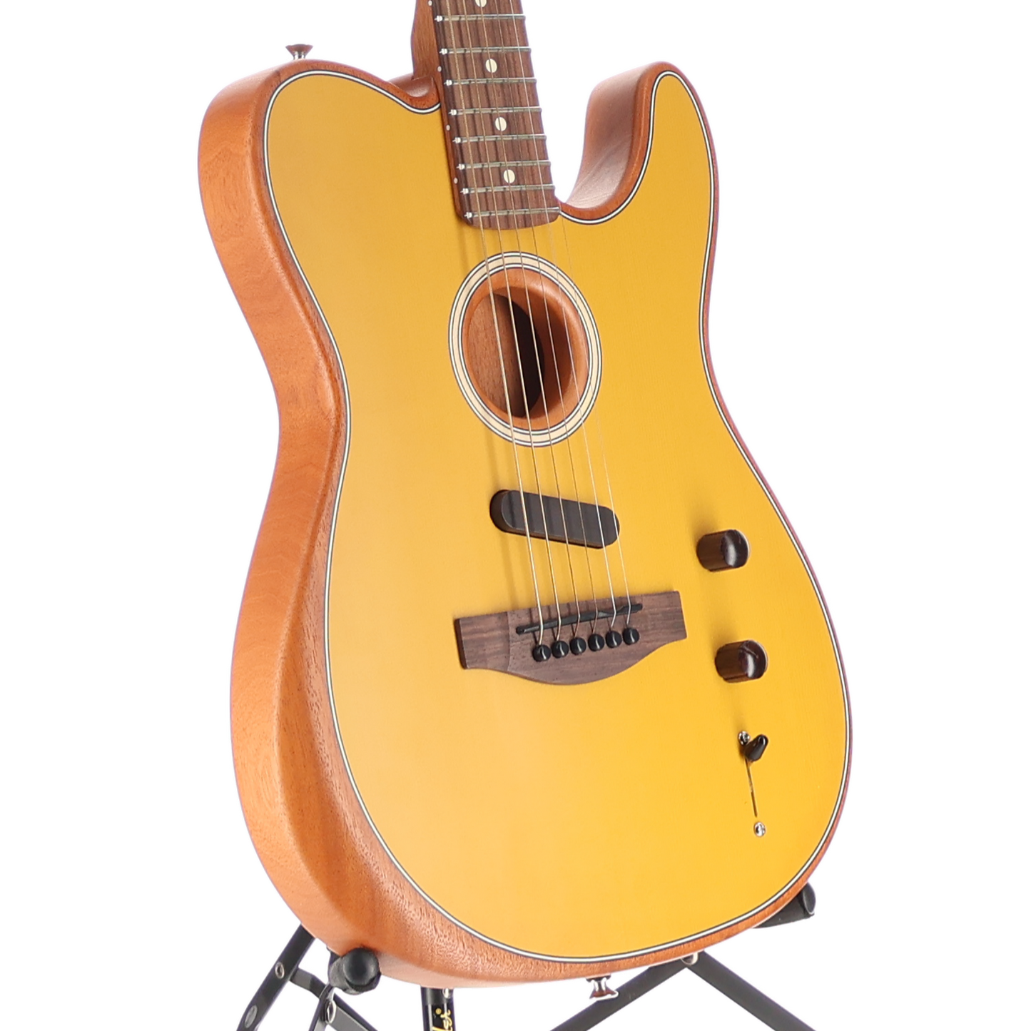 Fender Acoustasonic Player Telecaster, Rosewood Fingerboard, Butterscotch Blonde (R1) (02812)