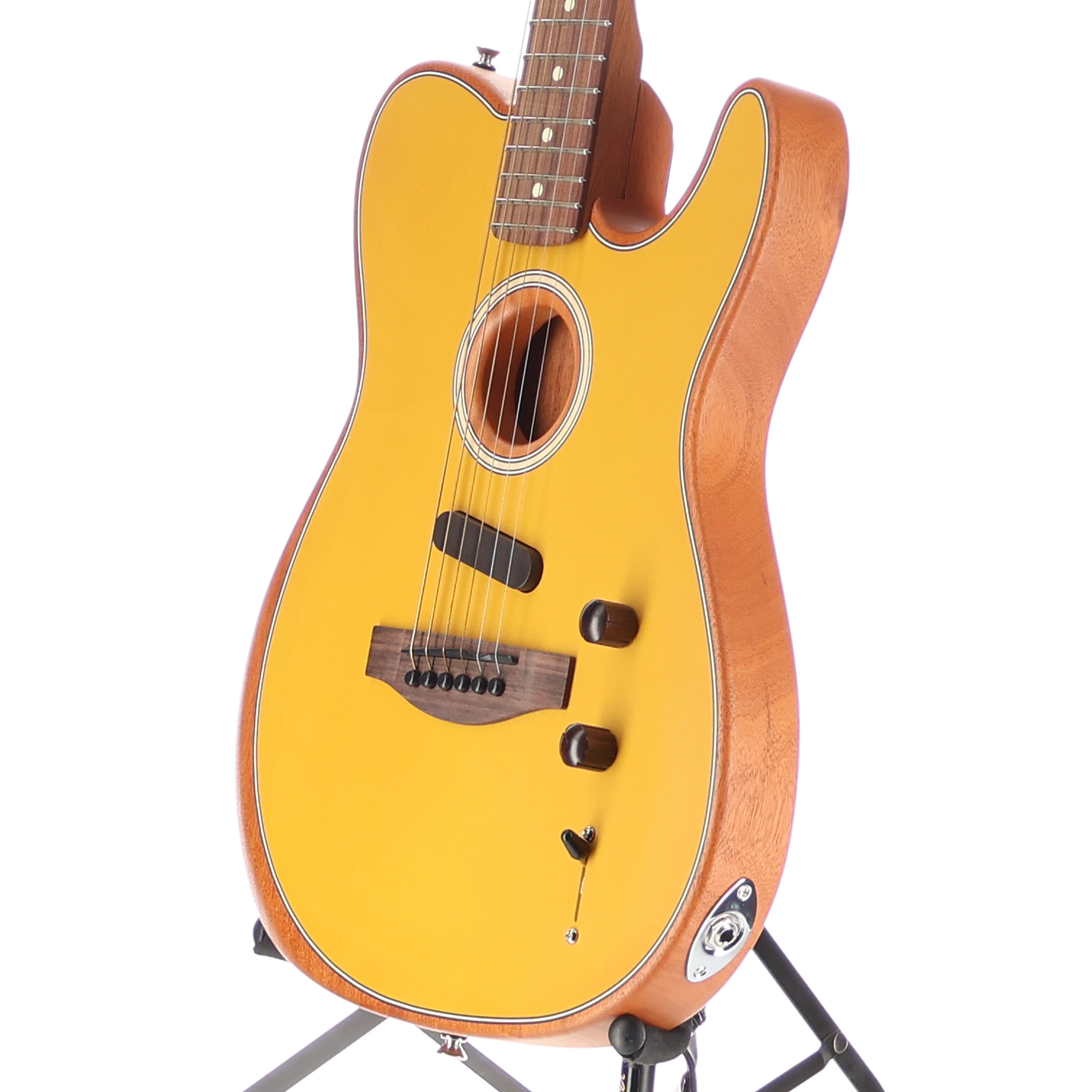 Fender Acoustasonic Player Telecaster, Rosewood Fingerboard, Butterscotch Blonde (R1) (02812)