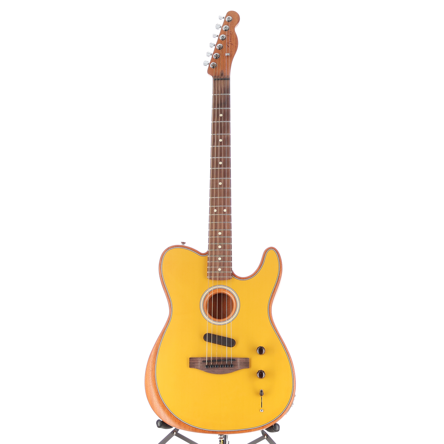 Fender Acoustasonic Player Telecaster, Rosewood Fingerboard, Butterscotch Blonde (R1) (02812)
