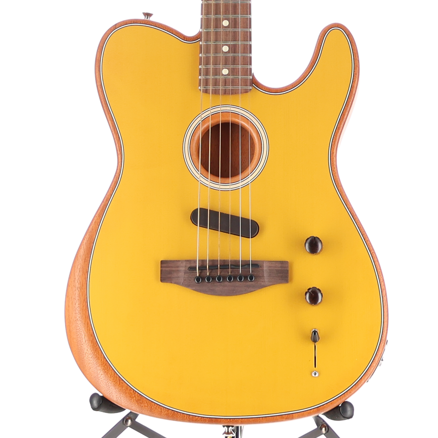 Fender Acoustasonic Player Telecaster, Rosewood Fingerboard, Butterscotch Blonde (R1) (02812)