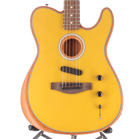 Fender Acoustasonic Player Telecaster, Rosewood Fingerboard, Butterscotch Blonde (R1) (02812)