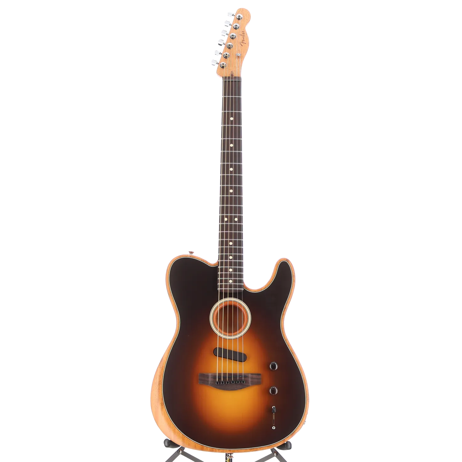 Fender Acoustasonic Player Telecaster, Rosewood Fingerboard, Shadow Burst (Z10) (01818)
