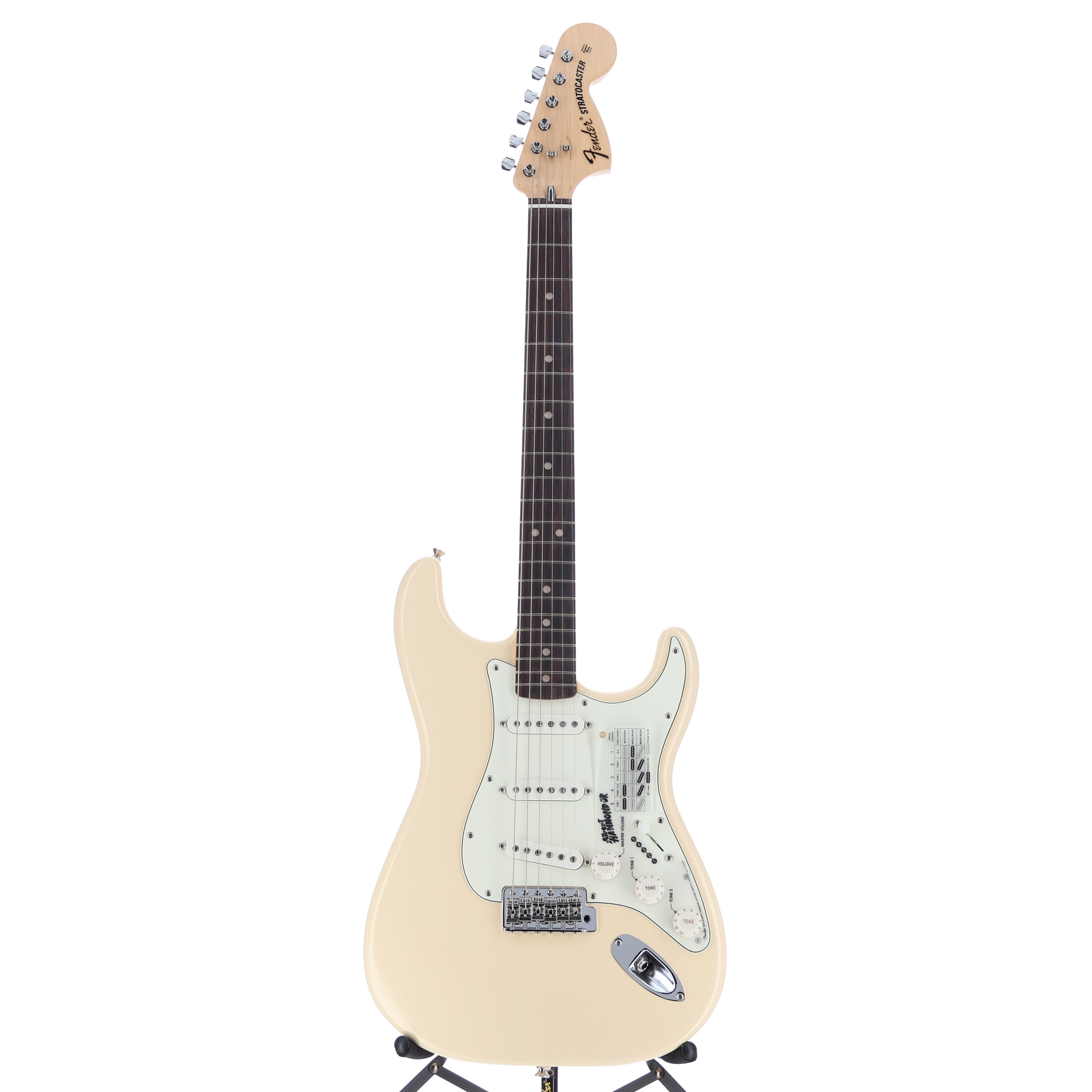 Fender Albert Hammond Jr. Signature Stratocaster, Rosewood Fingerboard, Olympic White (AA4) (88450)