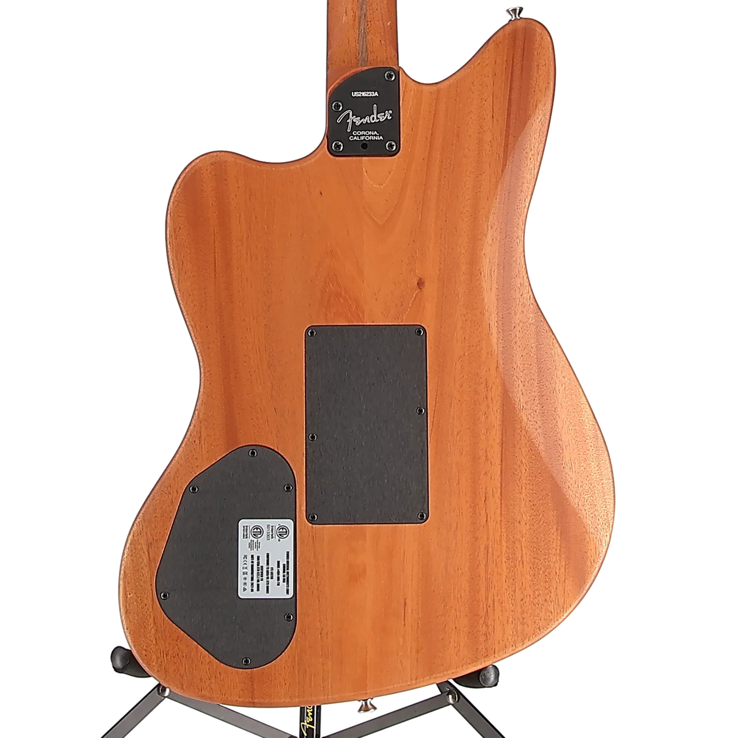 Fender American Acoustasonic Jazzmaster, Tungsten, Ebony Fingerboard (EF2) (6233A)