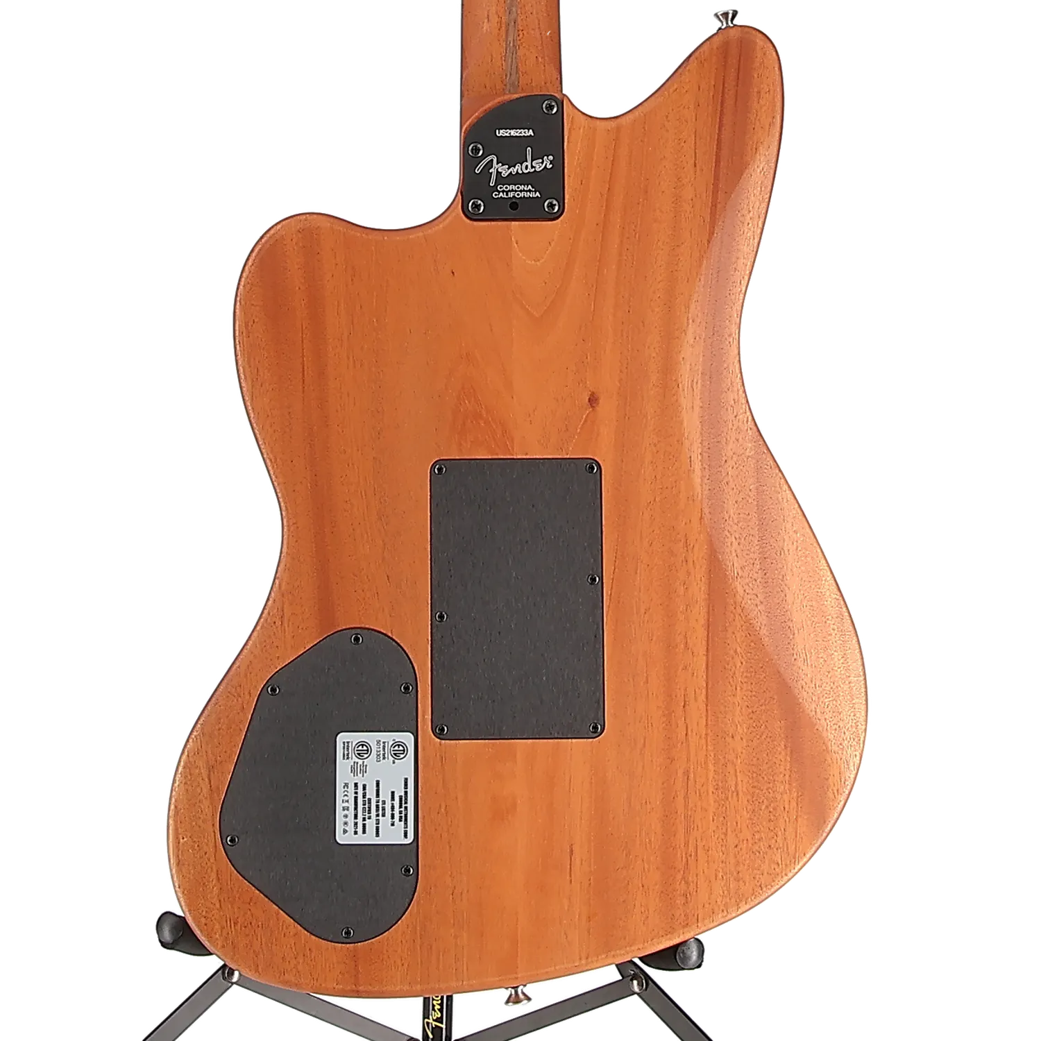 Fender American Acoustasonic Jazzmaster, Tungsten, Ebony Fingerboard (EF2) (6233A)