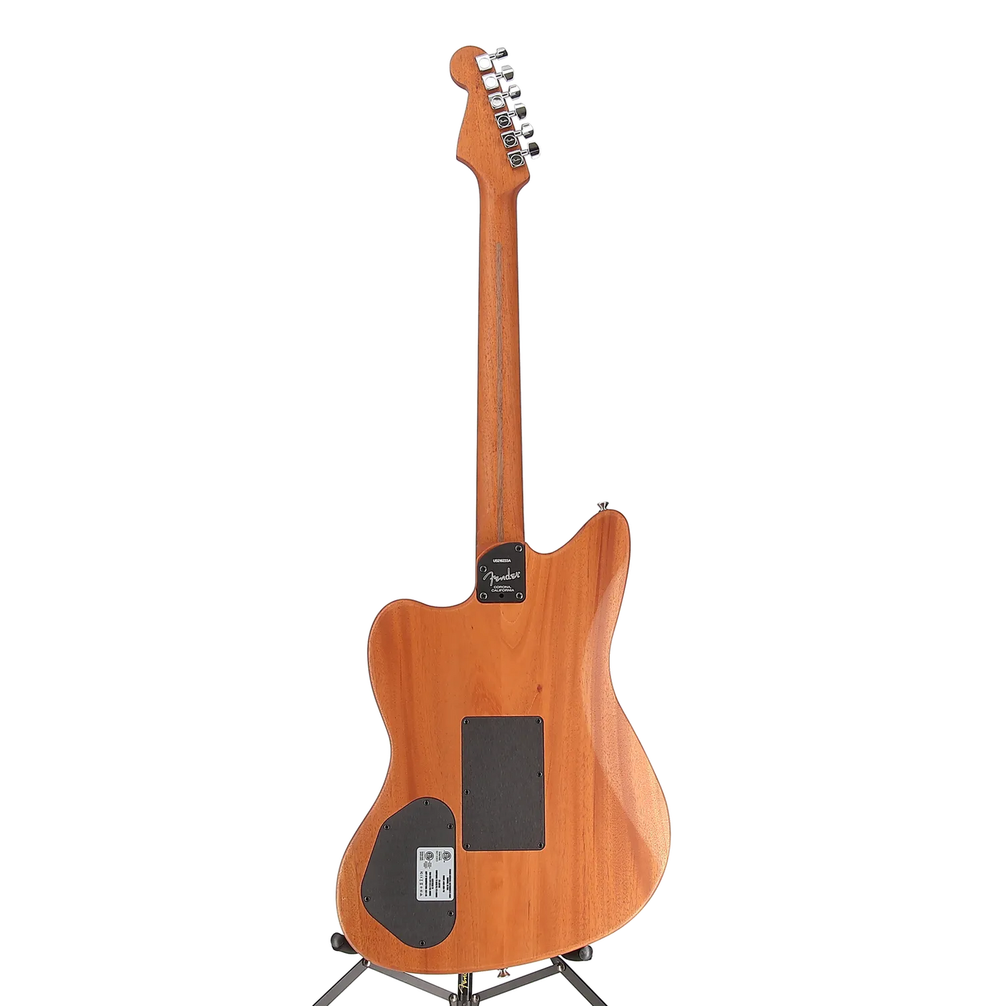 Fender American Acoustasonic Jazzmaster, Tungsten, Ebony Fingerboard (EF2) (6233A)