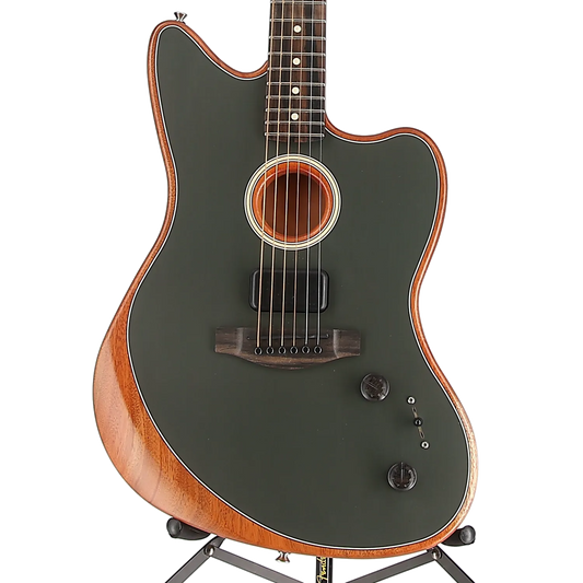 Fender American Acoustasonic Jazzmaster, Tungsten, Ebony Fingerboard (EF2) (6233A)