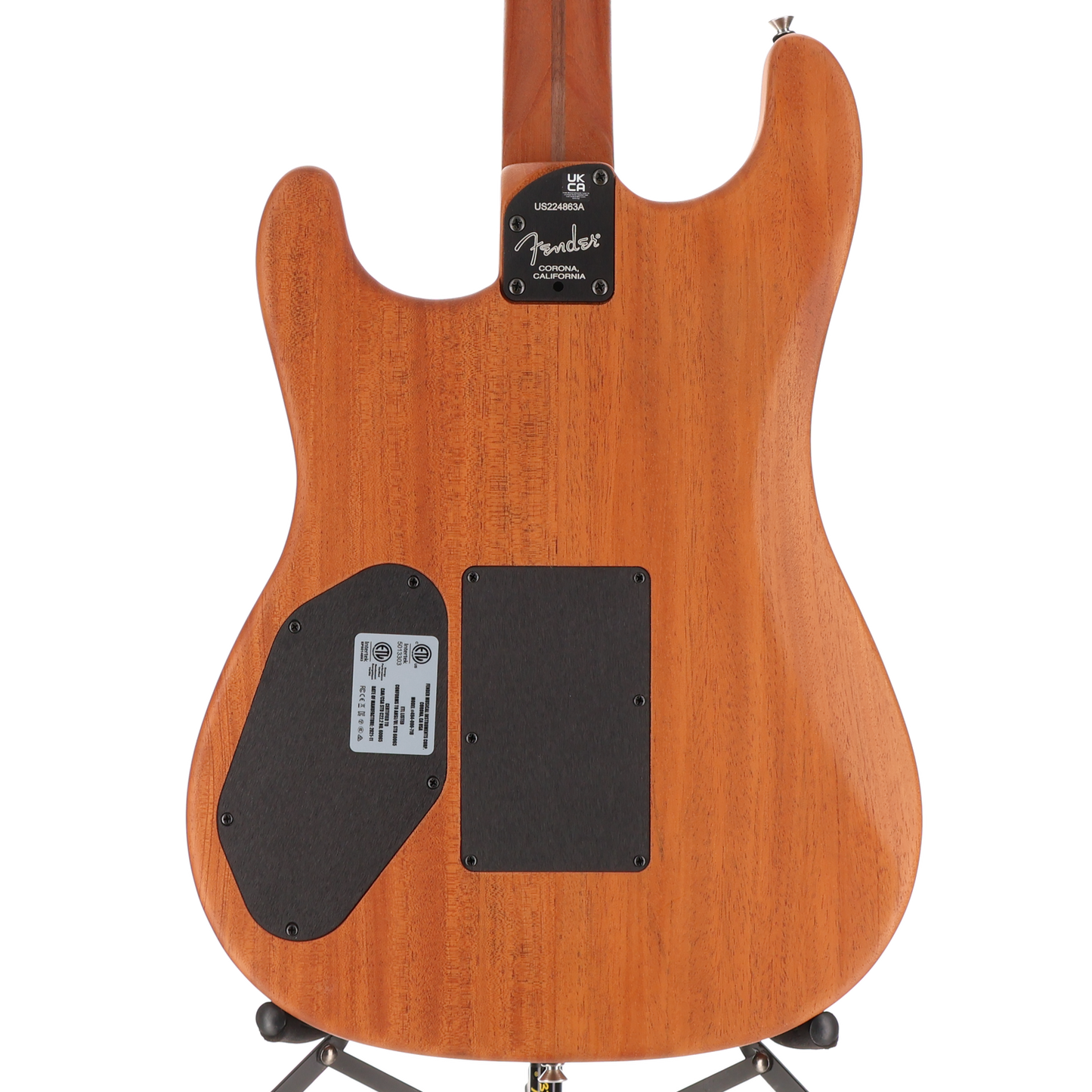 Fender American Acoustasonic Strat, Ebony Fingerboard, 3-Color Sunburst (AA12) (4863A)