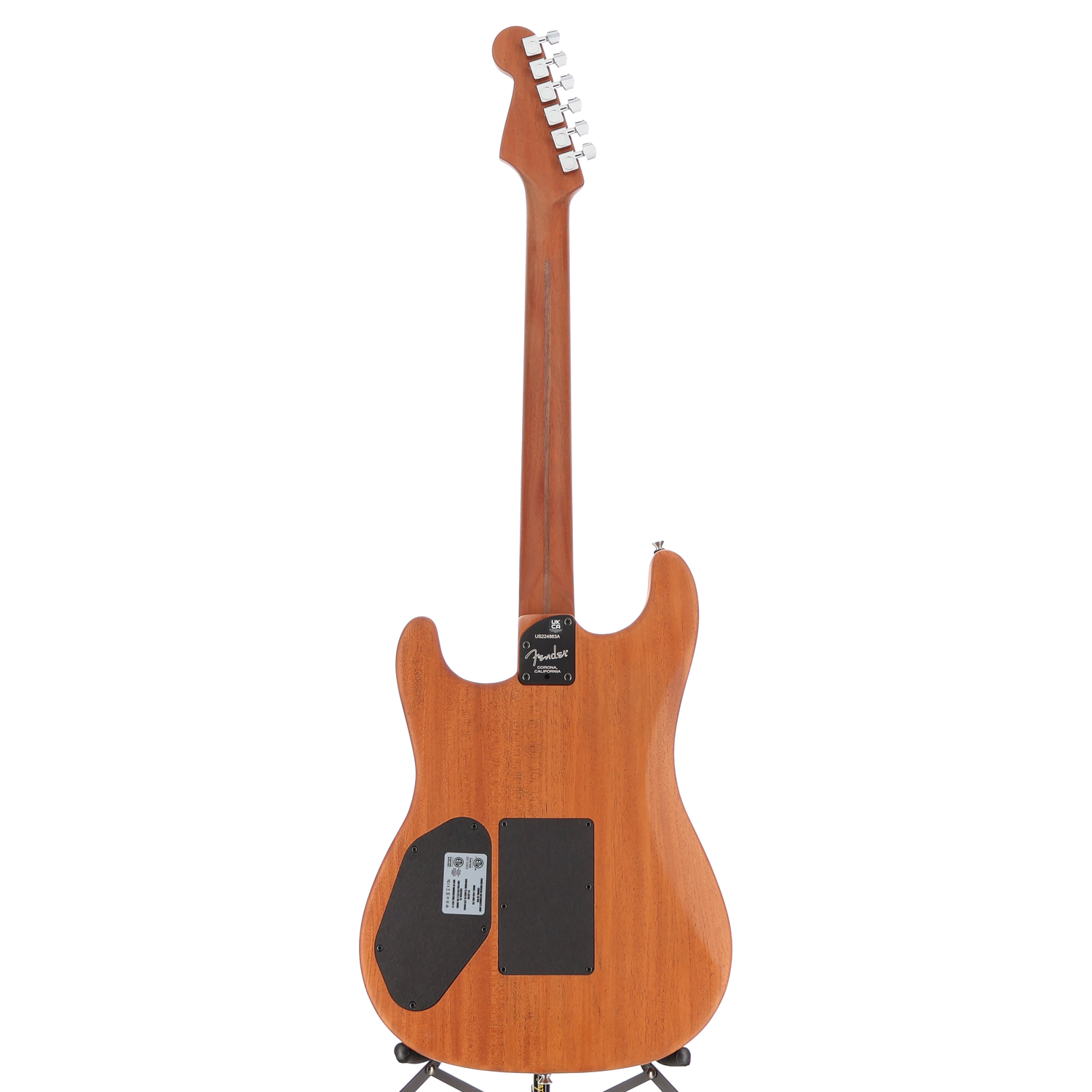 Fender American Acoustasonic Strat, Ebony Fingerboard, 3-Color Sunburst, Fully Tested (AA12) (4863A)