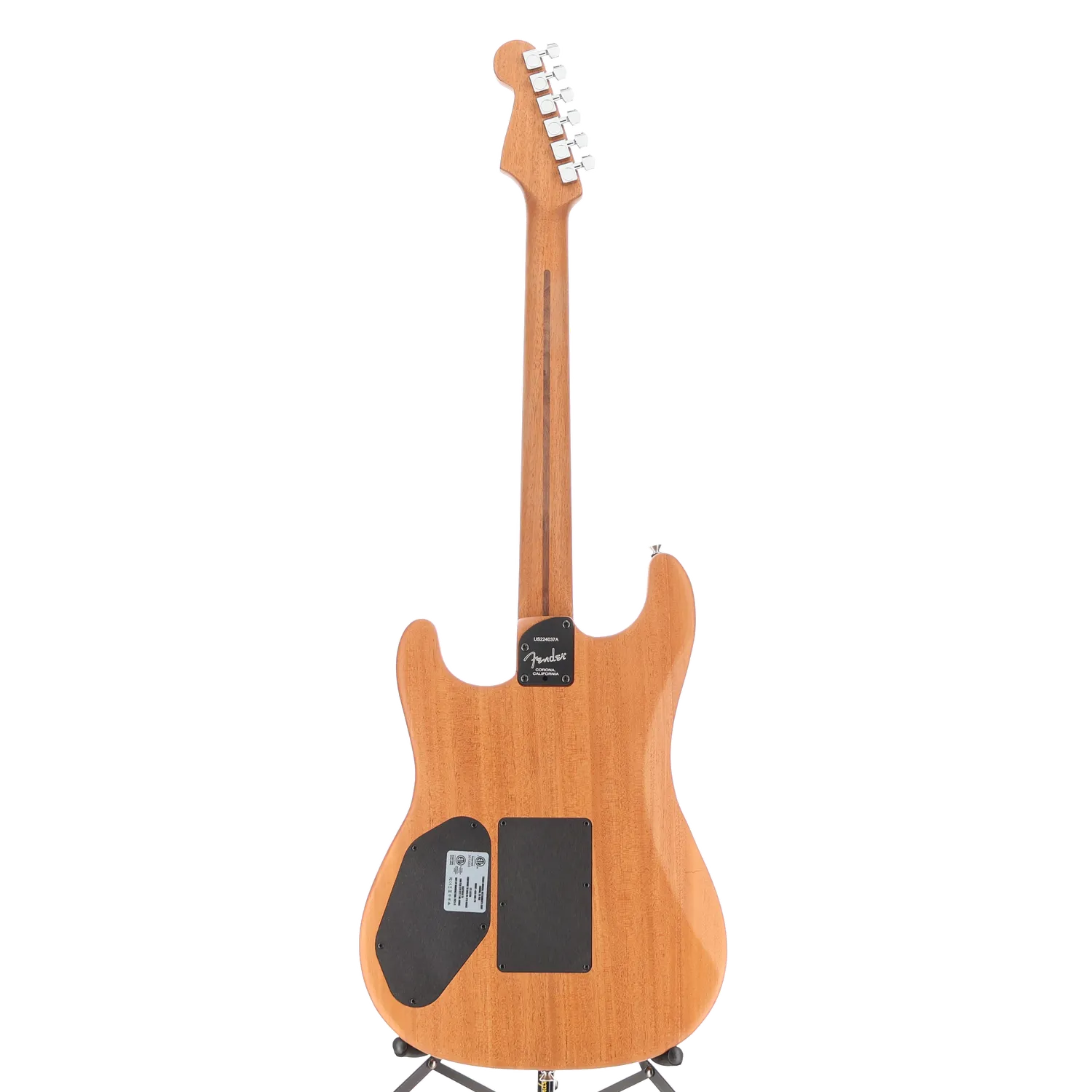 Fender American Acoustasonic Strat, Ebony Fingerboard, 3-Color Sunburst (U7) (4037A)