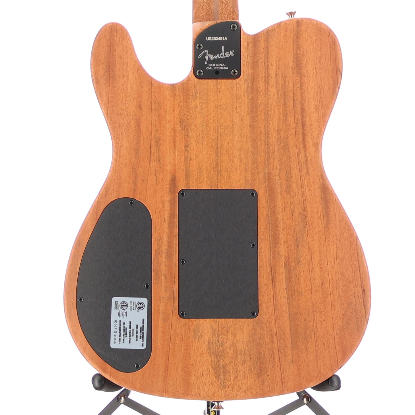 Fender American Acoustasonic Telecaster All-Mahogany, Ebony Fingerboard, Natural (C4) (3481A)