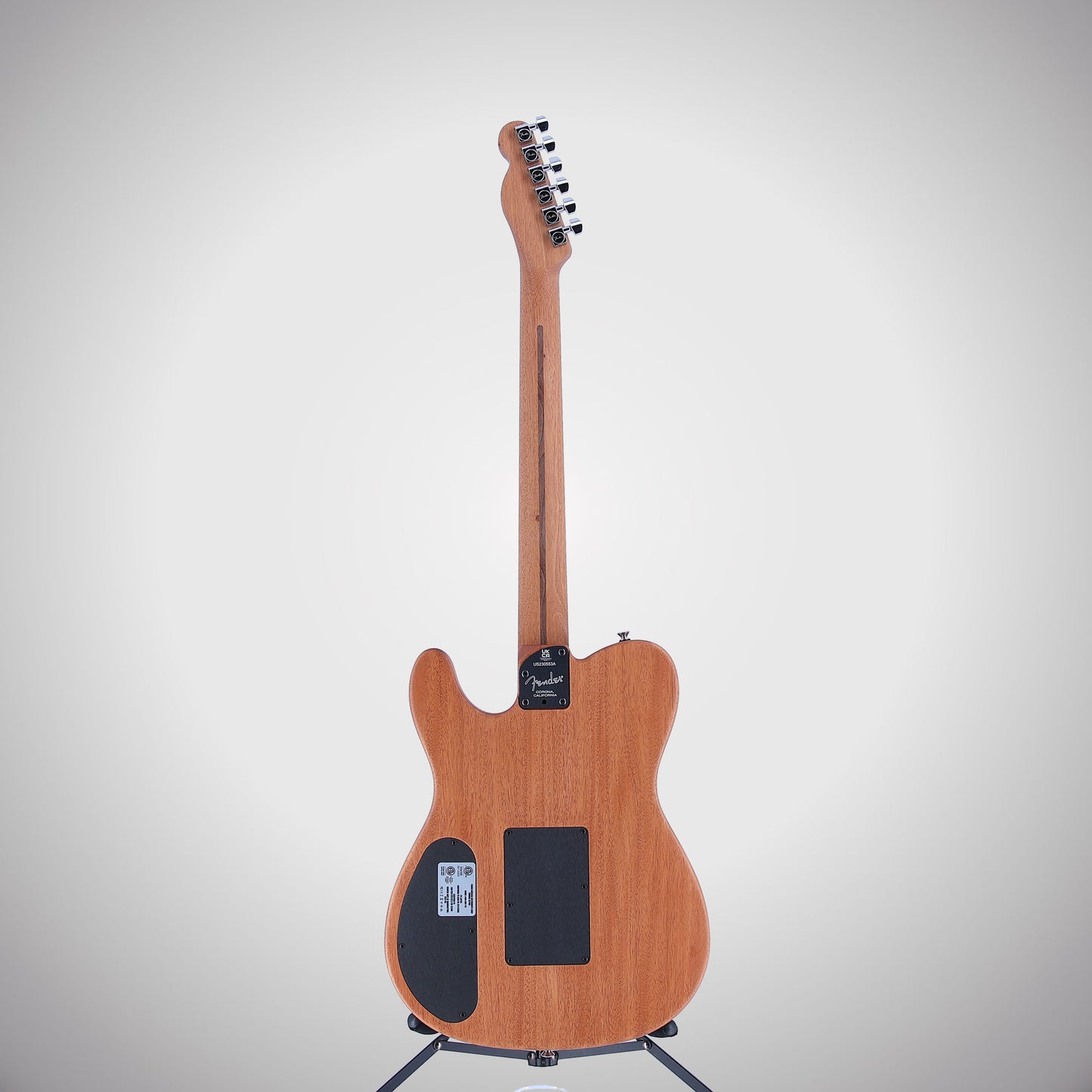 Fender American Acoustasonic Telecaster All-Mahogany, Ebony Fingerboard, Natural (EH6) (0553A)