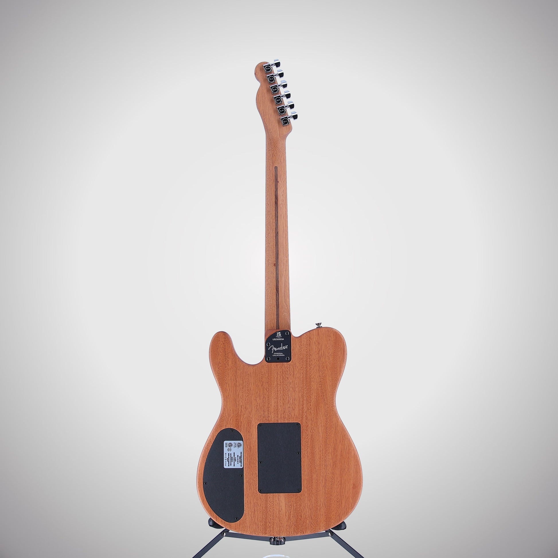 Fender American Acoustasonic Telecaster All-Mahogany, Ebony Fingerboard, Natural (EH6) (0553A)