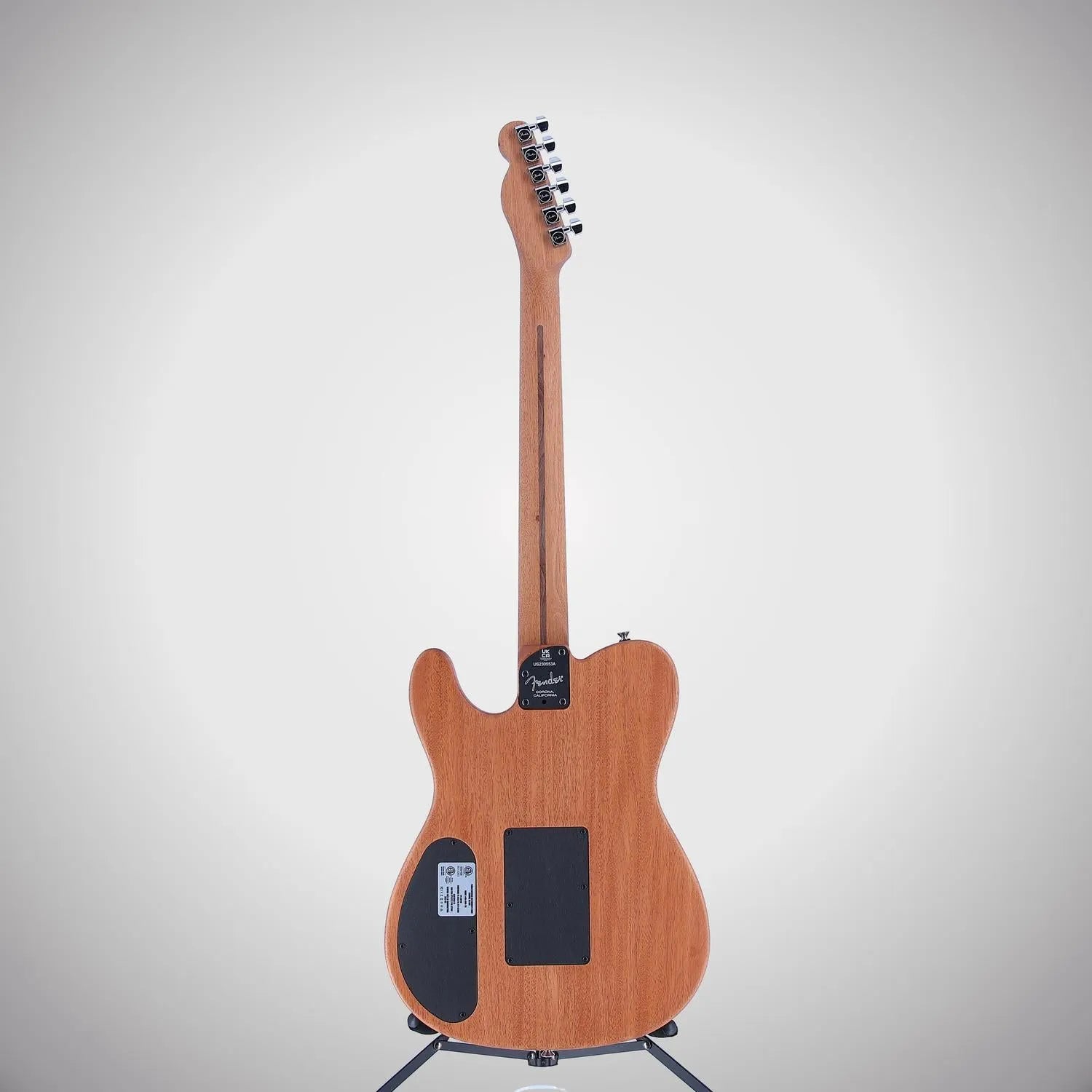 Fender American Acoustasonic Telecaster All-Mahogany, Ebony Fingerboard, Natural (EH6) (0553A)