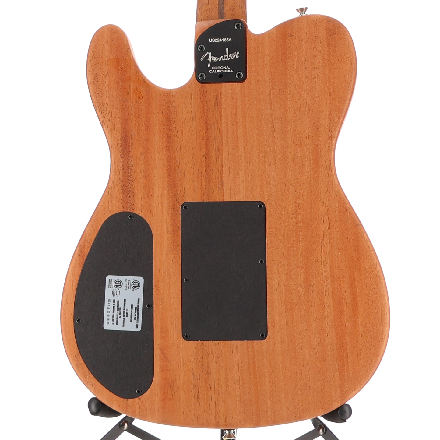 Fender American Acoustasonic Telecaster, Ebony Fingerboard, Crimson Red (G1) (4165A)