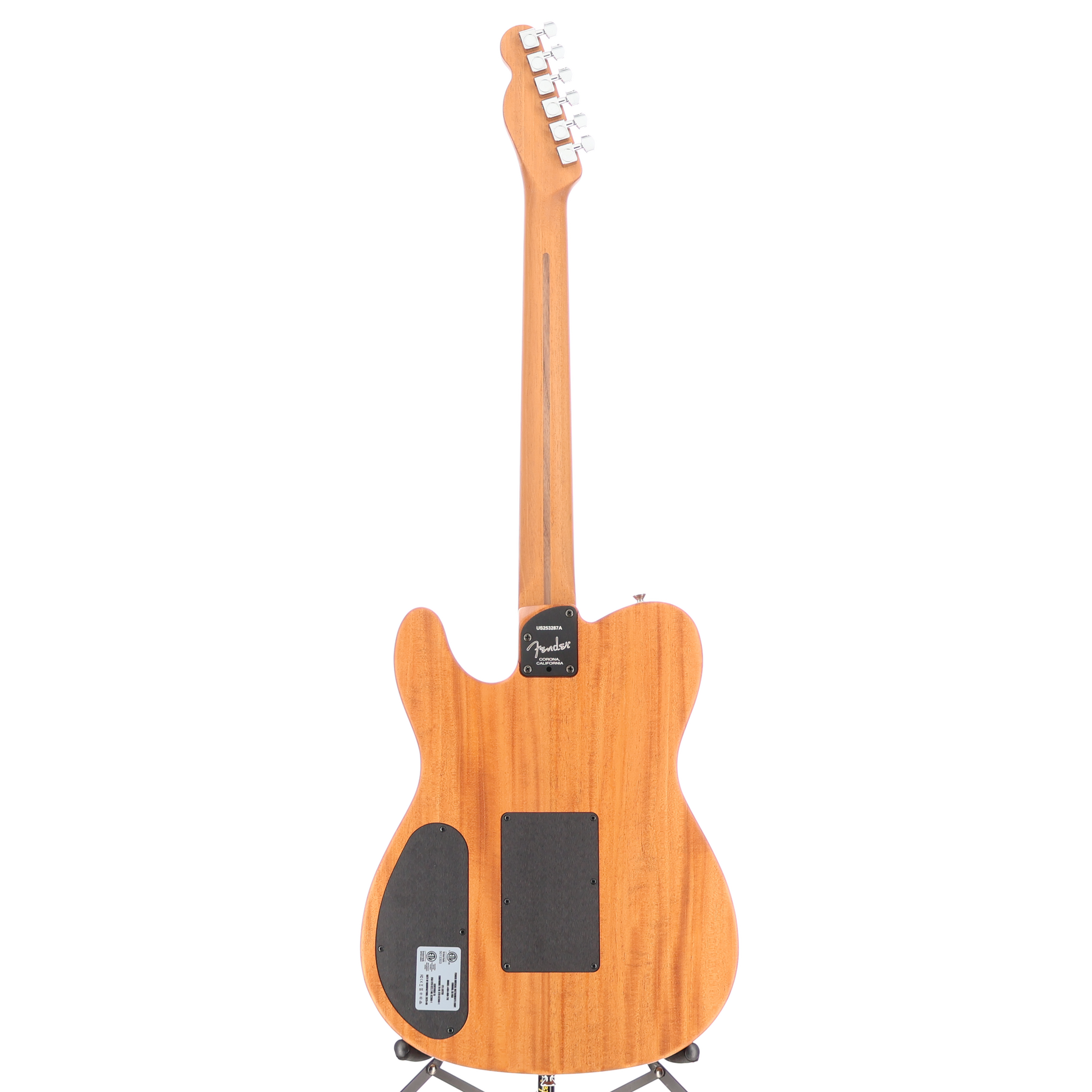Fender American Acoustasonic Telecaster, Ebony Fingerboard, Natural (B1) (3287A)