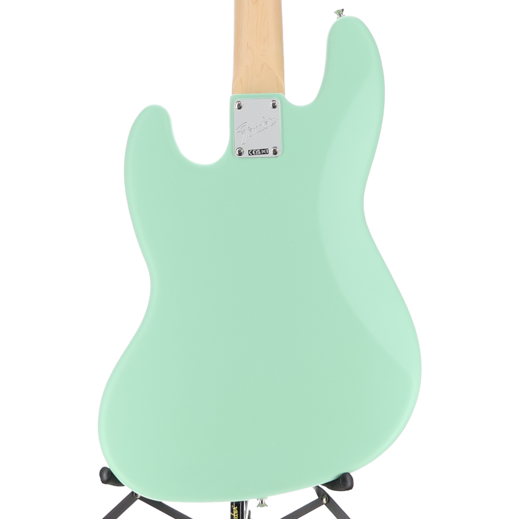 Fender American Performer Jazz Bass, Maple Fingerboard, Satin Surf Green (G2) (16276)