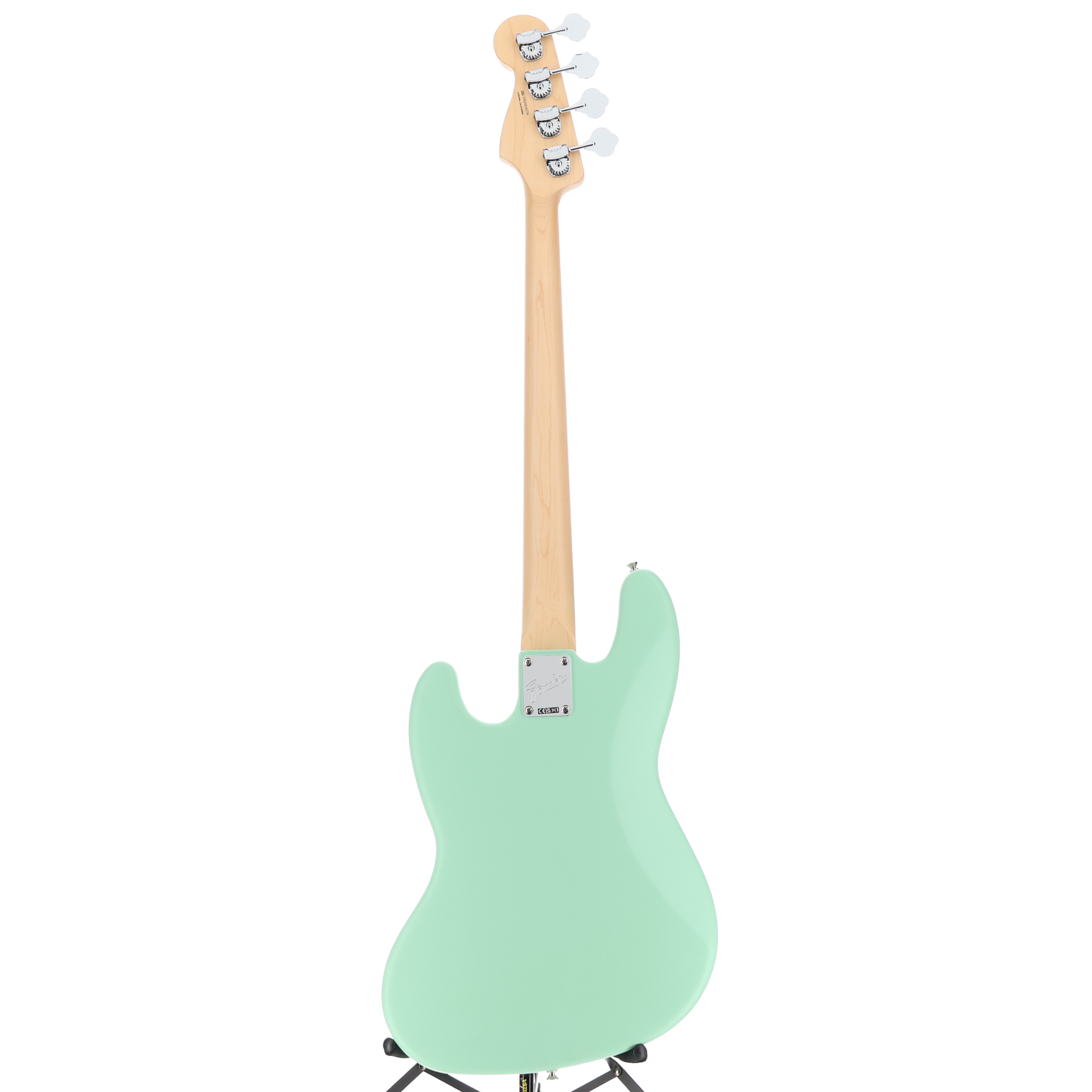 Fender American Performer Jazz Bass, Maple Fingerboard, Satin Surf Green (G2) (16276)