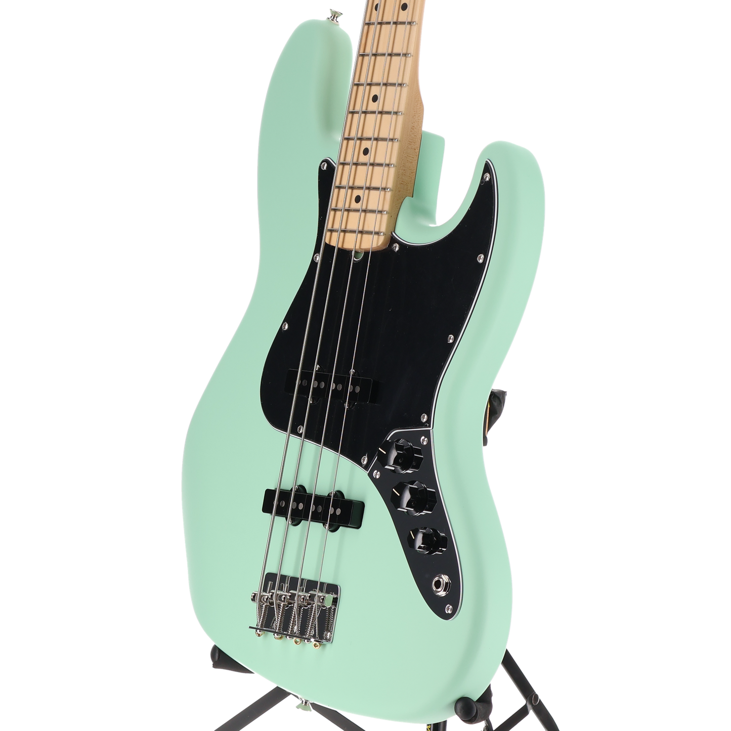 Fender American Performer Jazz Bass, Maple Fingerboard, Satin Surf Green (SR) (16267)